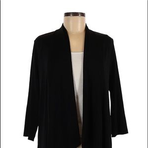 NWT Chico’s Black Wrap Swing sweater size Small (see size pic)